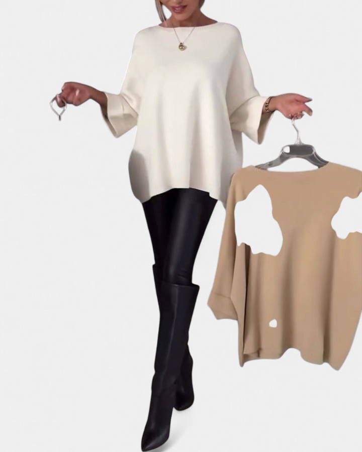 LOTTIE | Cosy Buttoned Pullover