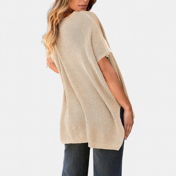 FRANKIE™ – Relaxed Knit Pullover Top