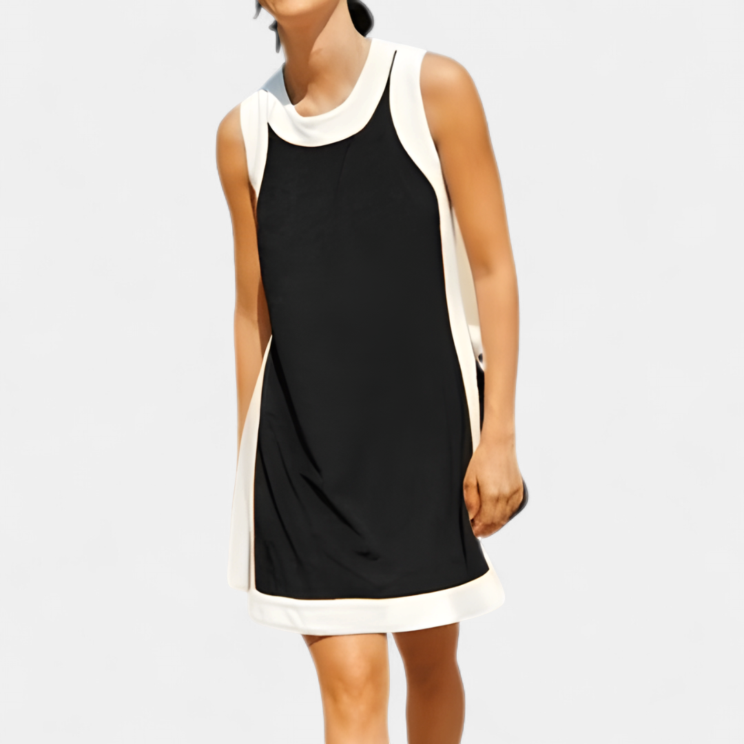 HALLIE | Color Block Sleeveless Two Piece Sets
