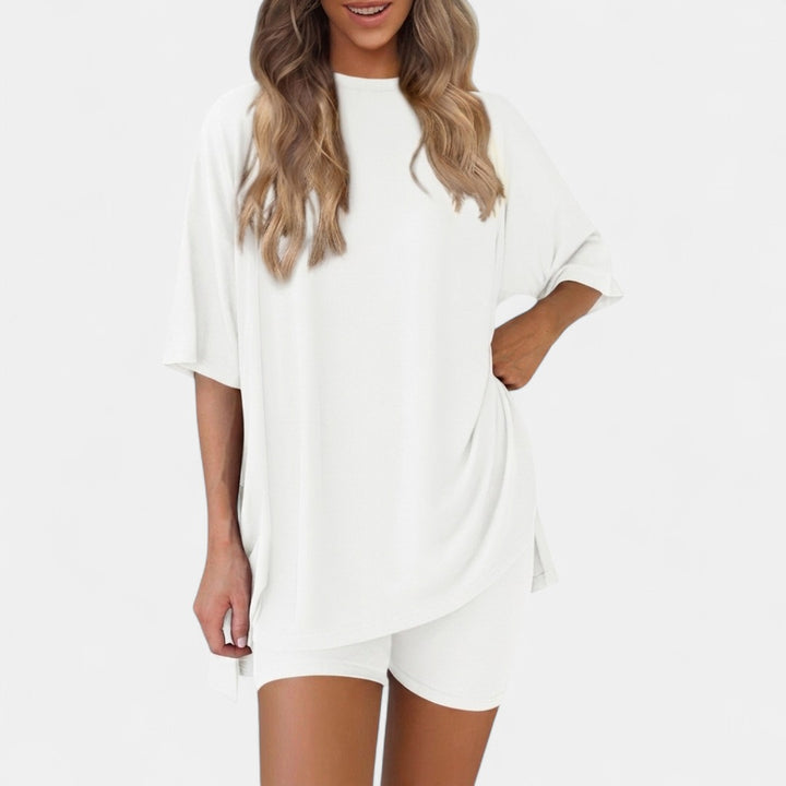 GRACIE |  Soft Solid Lounge Pajama Set