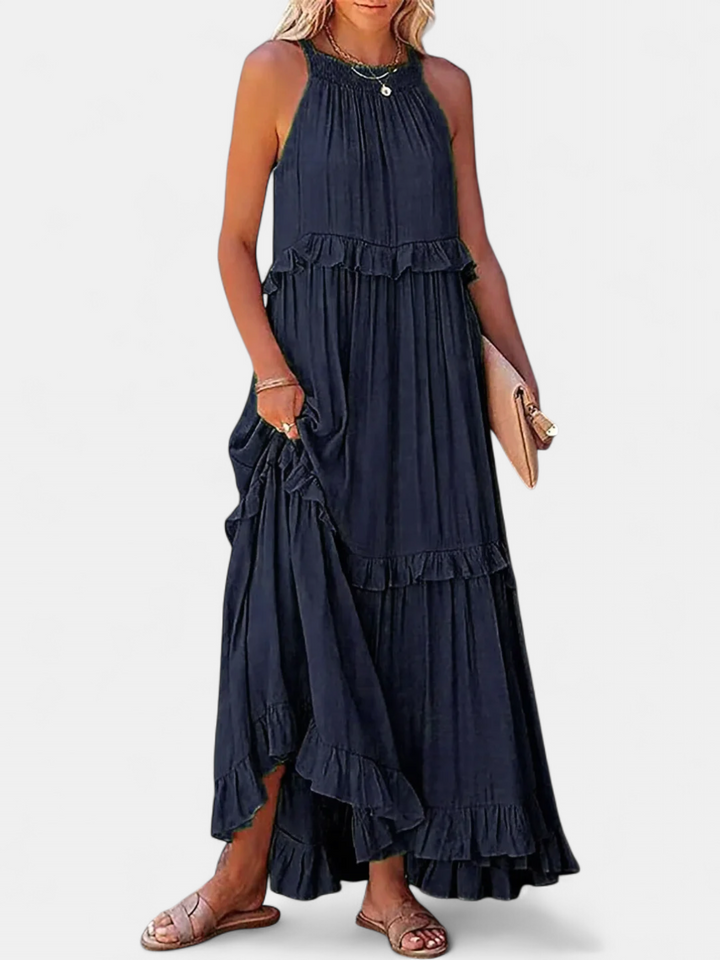 CHERRY | Flow & Flutter Maxi Dress