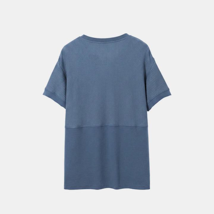 CALISTA™ – Breezy Open-Knit Vacation Cape Top