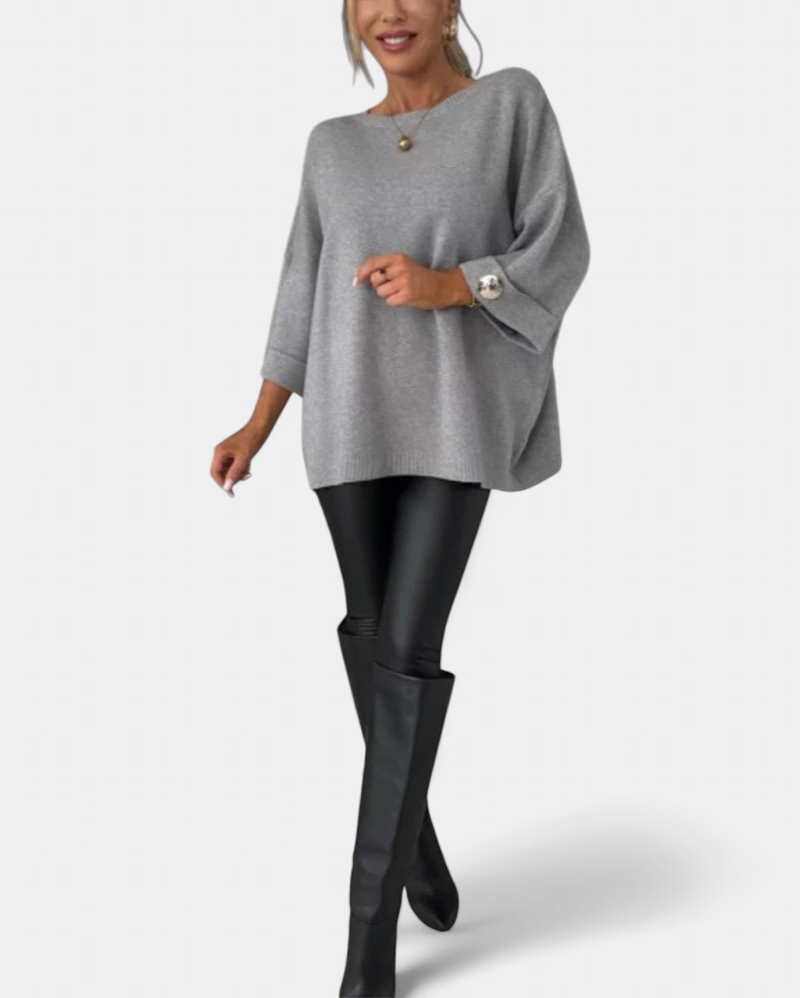 LOTTIE | Cosy Buttoned Pullover
