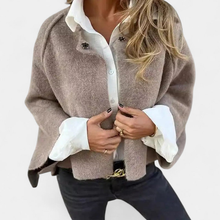 TESS | Modern Wool Cardigan