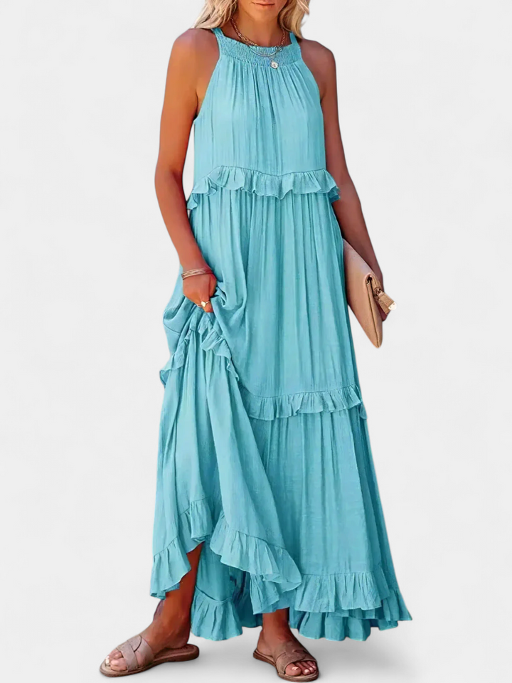 CHERRY | Flow & Flutter Maxi Dress