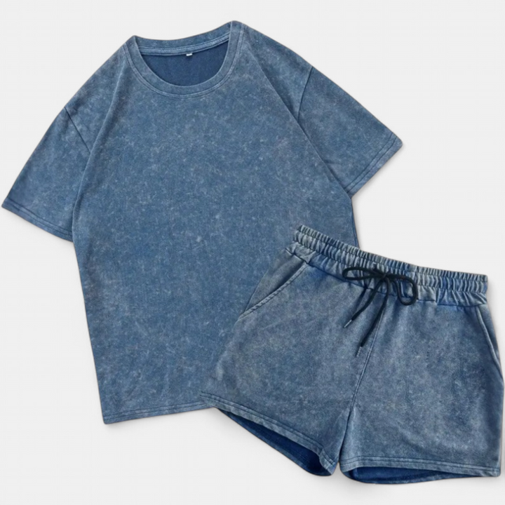 KENDRIX | Relaxed Print Athletic Two-Piece Set