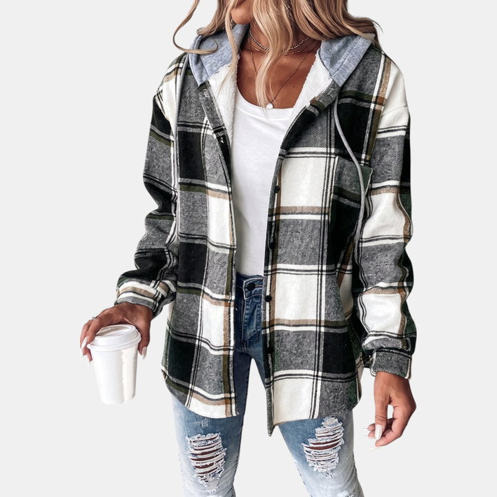 Black Khaki Plaid