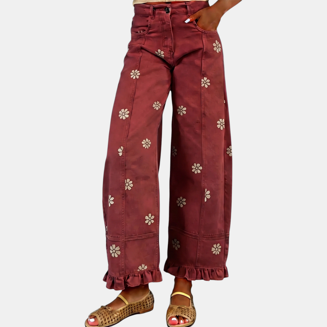 Rose Red Floral