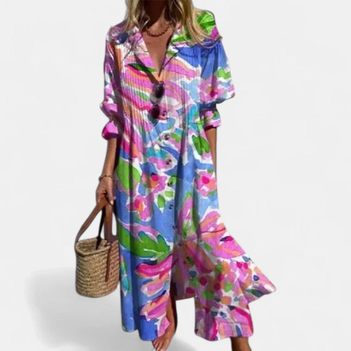 MELISSA | Chic Boho Maxi Dress