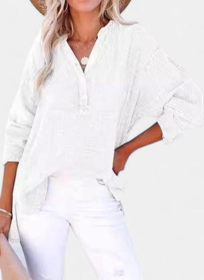 AYLA | Casual V-Neck Blouse