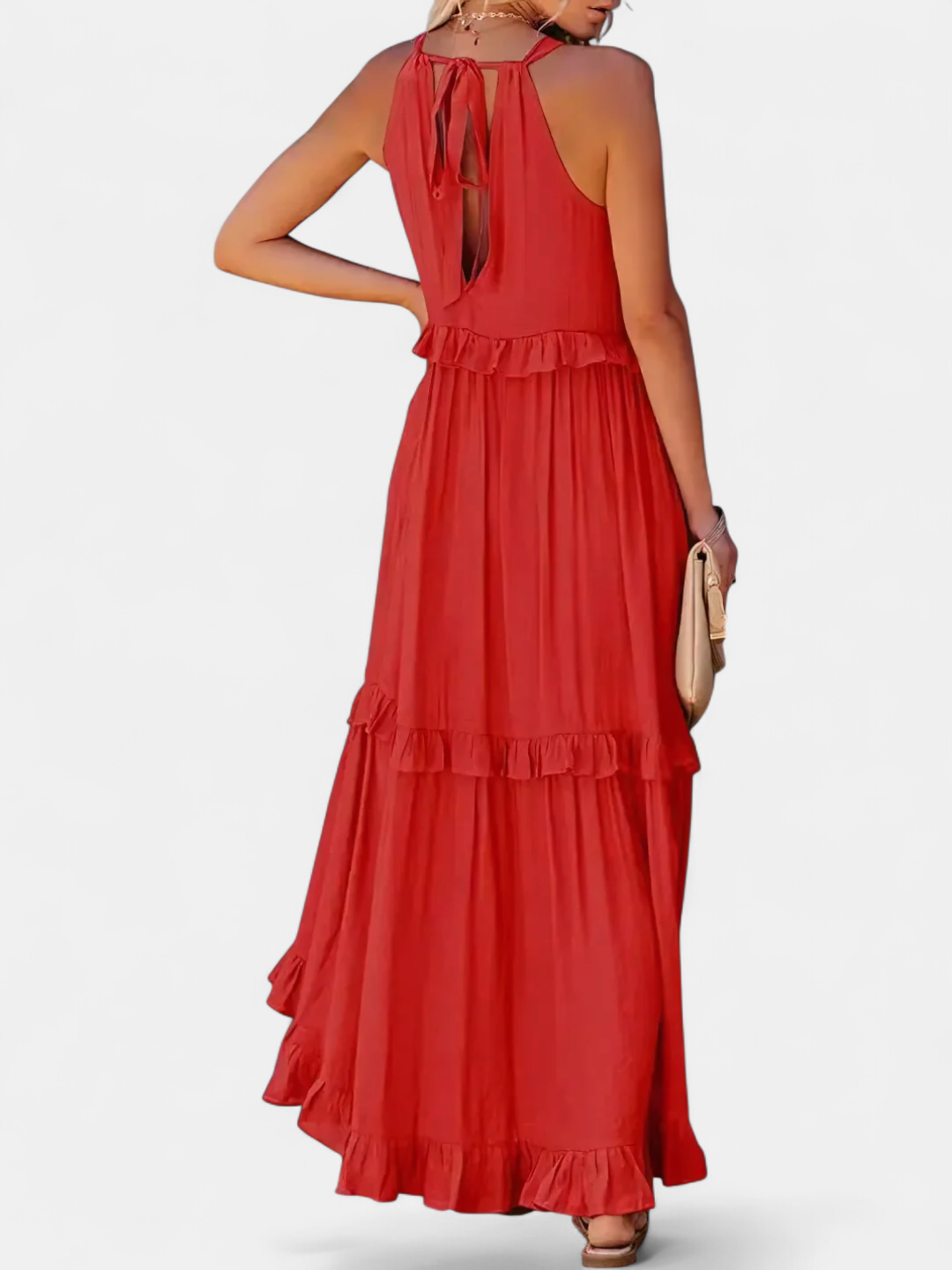CHERRY | Flow & Flutter Maxi Dress
