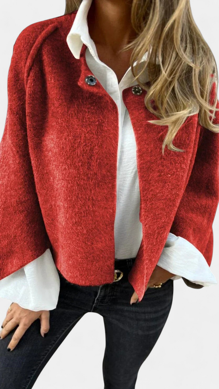 TESS | Modern Wool Cardigan