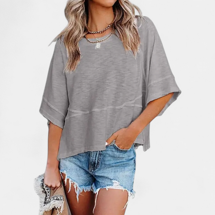 BEXLEY | Relaxed Batwing Sleeve T-Shirt