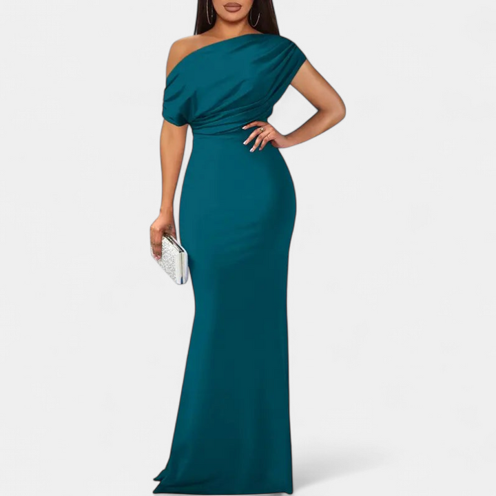 ROSELYN | Elegant Off-Shoulder Bodycon Evening Gown