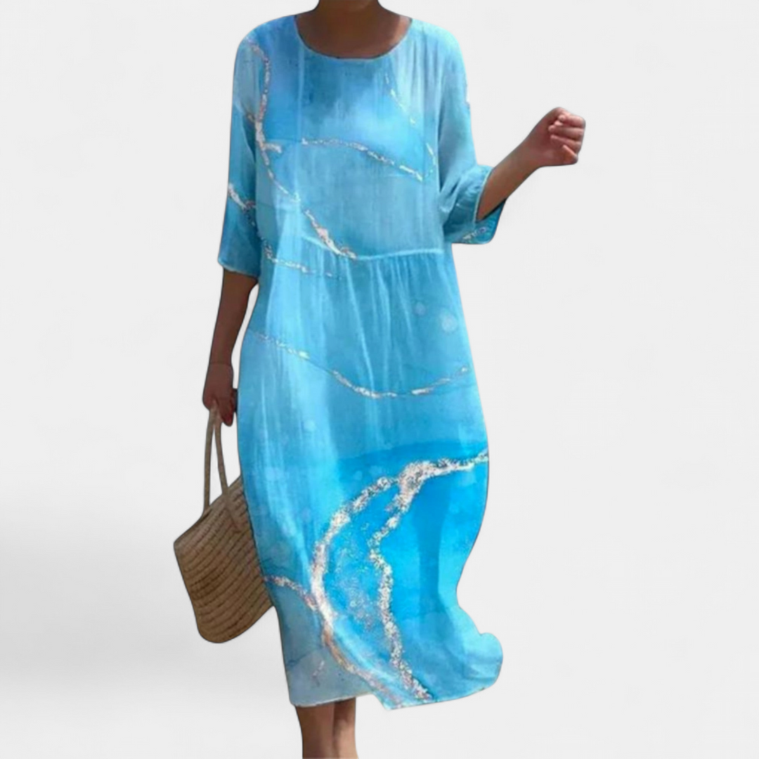 SHAE | Elegant Floral Maxi Dress