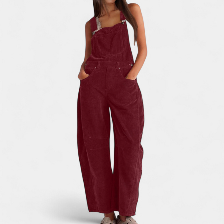 ROSALYN | Effortless Wide Leg Overalls Jumpsuit