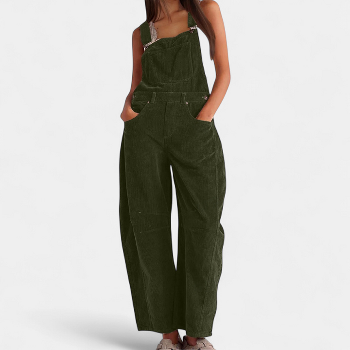 ROSALYN | Effortless Wide Leg Overalls Jumpsuit