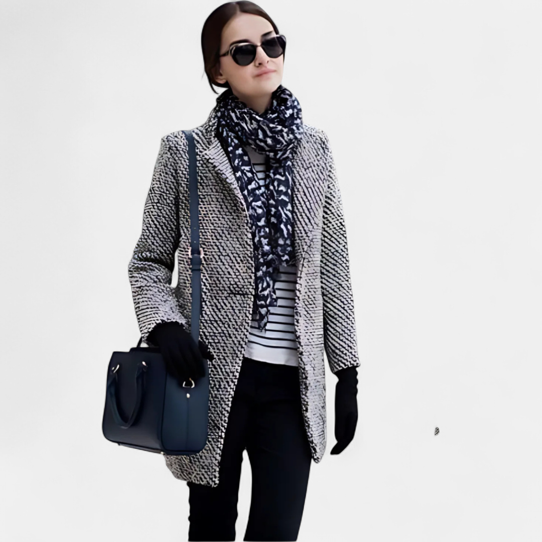 AMARA | Long Wool Coat