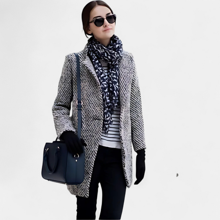 AMARA | Long Wool Coat