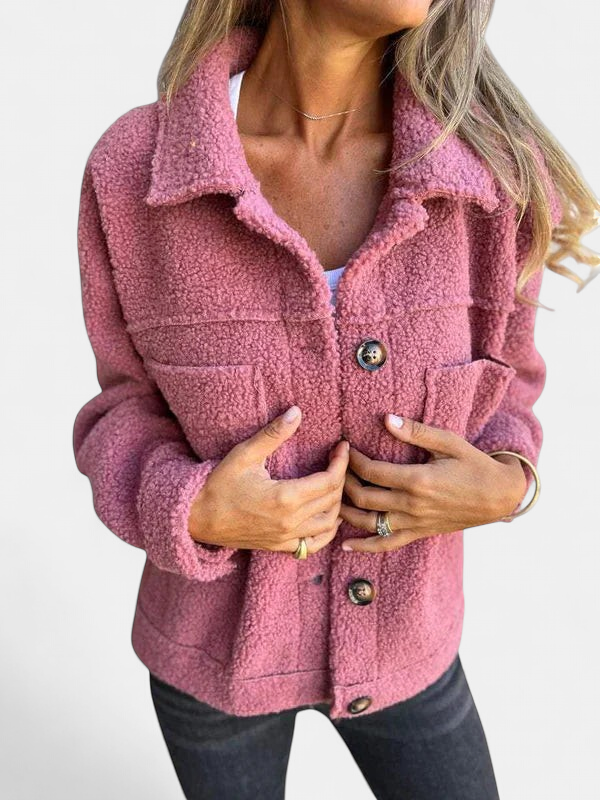 MOIRA | Relaxed Fit Fleece Jacket